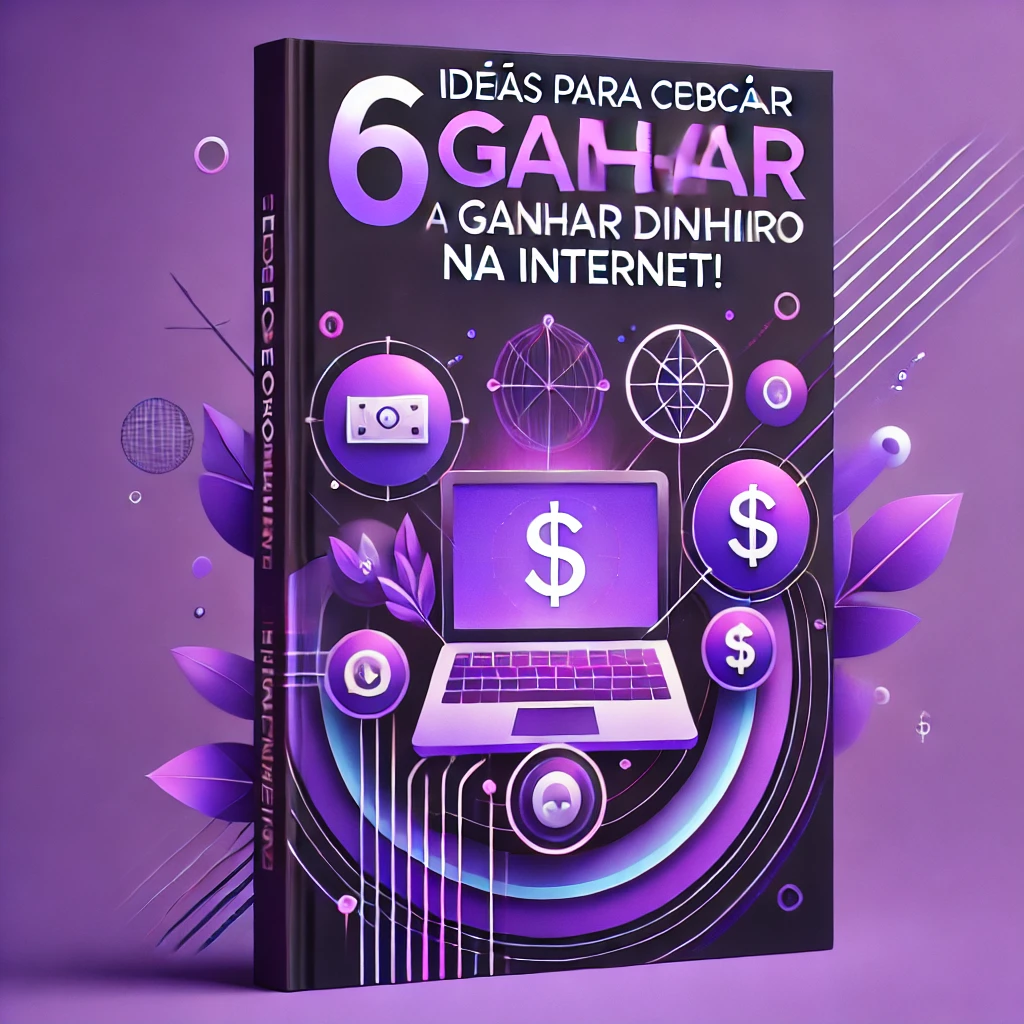 E-book 6 Ideias Para Começar A Ganhar Dinheiro Na Internet!